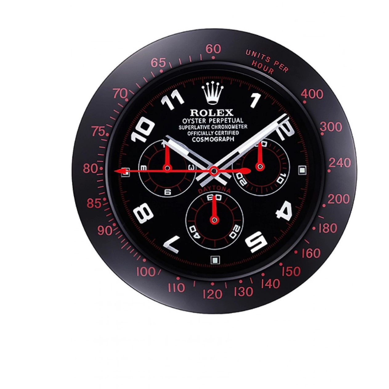 AAA replica watch Clock Cosmograph Wall 621908 Black-Red Rolex Daytona 0721